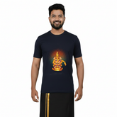 Men’s Graphic Print Round Neck T-Shirt- Ayyappan (170 GSM single jersey)