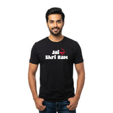 Men’s Graphic Print Round Neck T-Shirt- Jai Shree Ram (170 GSM single jersey)