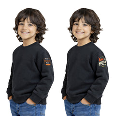 Boy Round Neck sweatshirt T-shirt – Customize