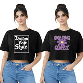 Women’s Oversized Crop Top-Customize