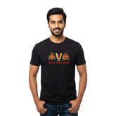 Men’s Graphic Print Round Neck T-Shirt-Tirupathi Balaji (170 GSM single jersey)