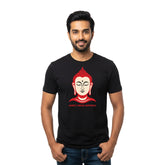 Men’s Graphic Print Round Neck T-Shirt- Buddha (170 GSM single jersey)