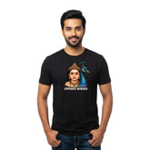 Men’s Graphic Print Round Neck T-Shirt- Murugan (170 GSM single jersey)