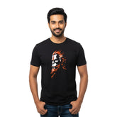 Men’s Graphic Print Round Neck T-Shirt- Hanuman (170 GSM single jersey)