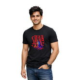 Men’s Graphic Print Round Neck T-Shirt- Shivan (170 GSM single jersey)