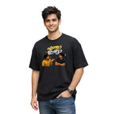 Crew Neck oversized t-shirt - എന്താ ഇഷ്ടാ(225 GSM heavyweight fabric)