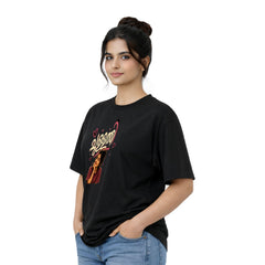 Crew Neck oversized t-shirt - ചുള്ളത്തി(225 GSM heavyweight fabric)