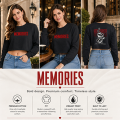 Women’s Crop top full Sleeve - 270 GSM