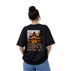Women's Crew Neck Oversized t-shirt - തൃശൂർ പൂരം വൈബ്സ്
