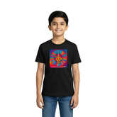 Boy’s Graphic Print Round Neck T-Shirt- Ayyappan