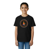 Girl’s Graphic Print Round Neck T-Shirt- Ayyappan