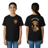 Girl’s Graphic Print Round Neck T-Shirt- Ayyappan