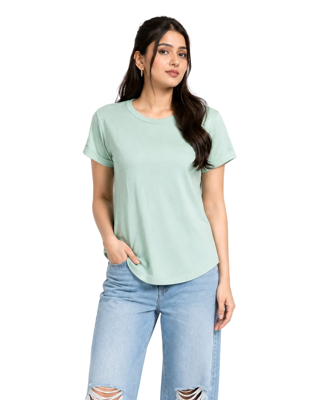 Women's Bat wing sleeve - 190 GSM single jersey