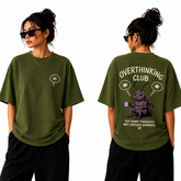 Women’s Oversized T-Shirt - Overthinking Club