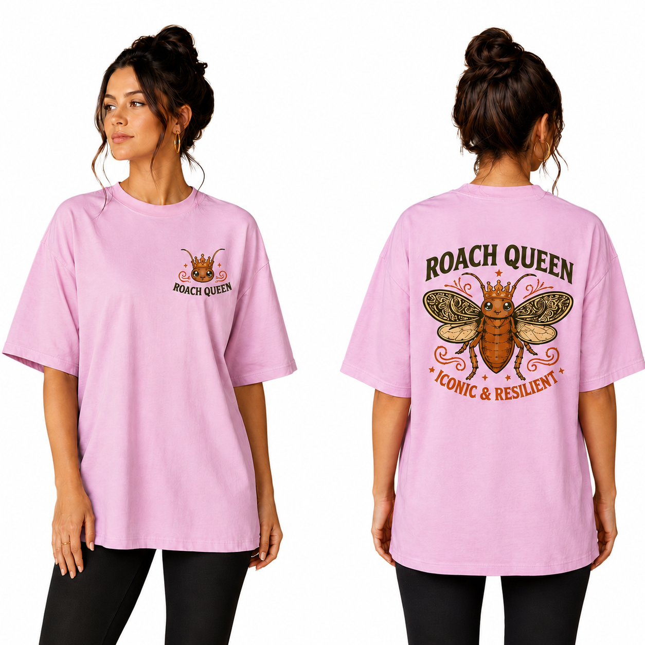 Women’s Oversized T-Shirt - RoachQueen