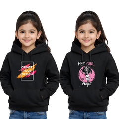 Girl Hoodie Sweatshirt full sleeve – Customize