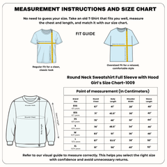 Girl Round Neck sweatshirt T-shirt – Customize