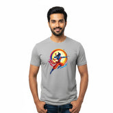 Men’s Graphic Print Round Neck T-Shirt- Jai Shree Ram (170 GSM single jersey)