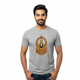 Men’s Graphic Print Round Neck T-Shirt-Tirupathi Balaji (170 GSM single jersey)