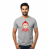 Men’s Graphic Print Round Neck T-Shirt- Buddha (170 GSM single jersey)