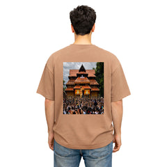 Crew oversized t-shirt - തൃശൂർ പൂരം വൈബ്സ്
