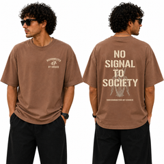 Men’s Oversized T-Shirt - Disconnected By Choice