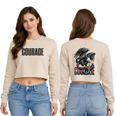 Women’s Crop top full Sleeve - 270 GSM