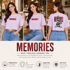 Women’s Oversized Half Sleeve Crop Top - 220 GSM
