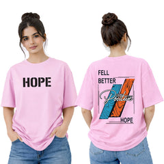 Women’s Oversized T-Shirt - Hope (225 GSM heavyweight fabric)
