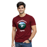 Men’s Graphic Print Round Neck T-Shirt- (170 GSM single jersey)