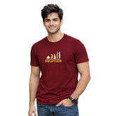 Men’s Graphic Print Round Neck T-Shirt- Allah (170 GSM single jersey)