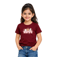 Girl’s Round Neck T-Shirt