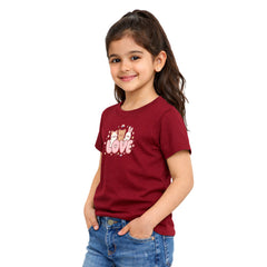 Girl’s Round Neck T-Shirt
