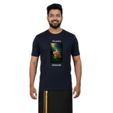 Men’s Graphic Print Round Neck T-Shirt- Ayyappan (170 GSM single jersey)