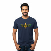 Men’s Graphic Print Round Neck T-Shirt- Murugan (170 GSM single jersey)