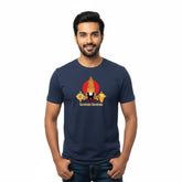 Men’s Graphic Print Round Neck T-Shirt-Tirupathi Balaji (170 GSM single jersey)