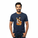 Men’s Graphic Print Round Neck T-Shirt- Jai Shree Ram (170 GSM single jersey)