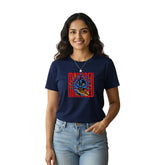 Women’s Graphic Print Round Neck T-Shirt - Shivan (170 GSM single jersey)