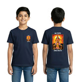 Boy’s Graphic Print Round Neck T-Shirt- Ayyappan