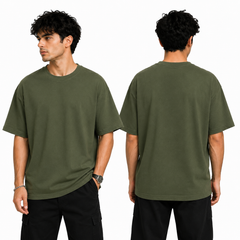 Men’s Oversized Plain T-Shirt