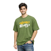 Crew Neck oversized t-shirt - എന്താ ഇഷ്ട്ടാ(225 GSM heavyweight fabric)