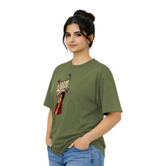 Crew Neck oversized t-shirt - ചുള്ളത്തി(225 GSM heavyweight fabric)