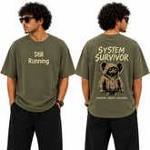 Men’s Oversized T-Shirt - System Survival