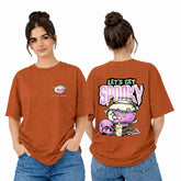 Women’s Oversized Graphic T-Shirt - Spooky (225 GSM heavyweight fabric)