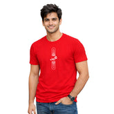 Men’s Graphic Print Round Neck T-Shirt- Allah (170 GSM single jersey)