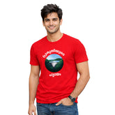 Men’s Graphic Print Round Neck T-Shirt- (170 GSM single jersey)