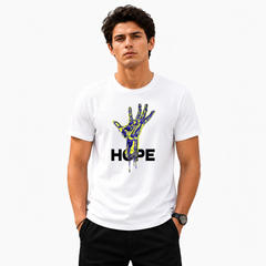 Men's Crew Neck t-shirt- Hope (170 GSM single jersey)