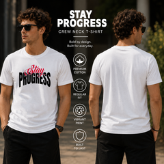 Men's Crew Neck t-shirt- Stay Process (170 GSM single jersey)