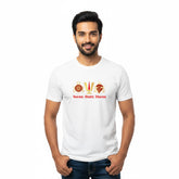 Men’s Graphic Print Round Neck T-Shirt-Tirupathi Balaji (170 GSM single jersey)