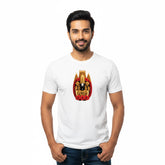 Men’s Graphic Print Round Neck T-Shirt-Tirupathi Balaji (170 GSM single jersey)